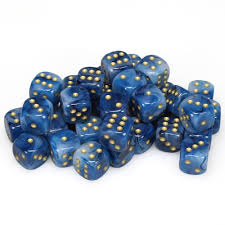 Chessex: D6 Phantom™ Dice sets - 12mm