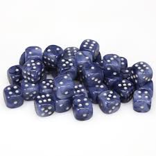 Chessex: D6 Phantom™ Dice sets - 12mm