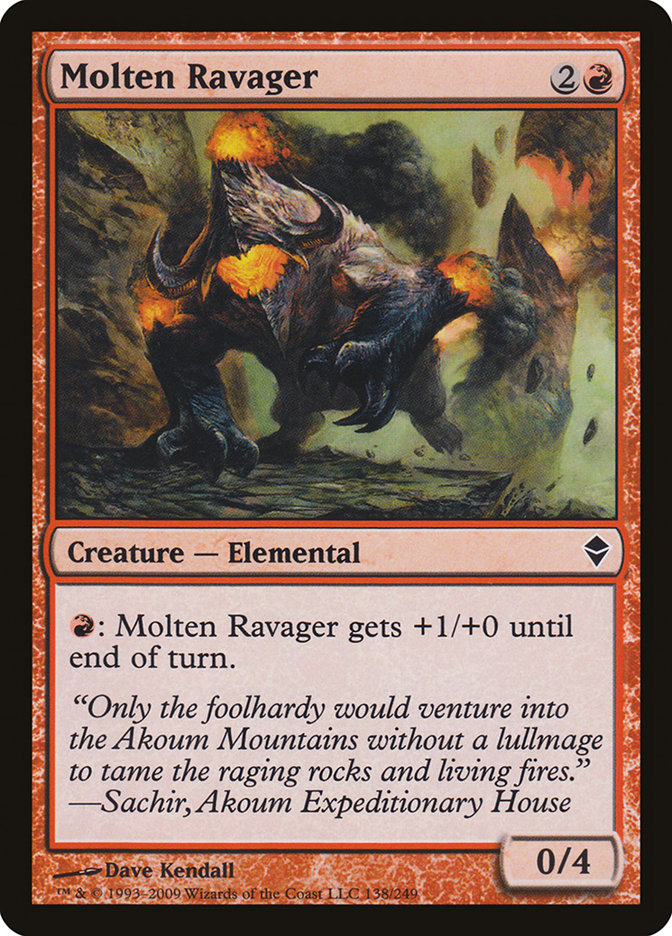Molten Ravager (138) (ZEN)