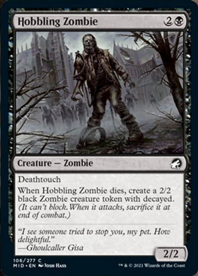 Hobbling Zombie (106) (MID)