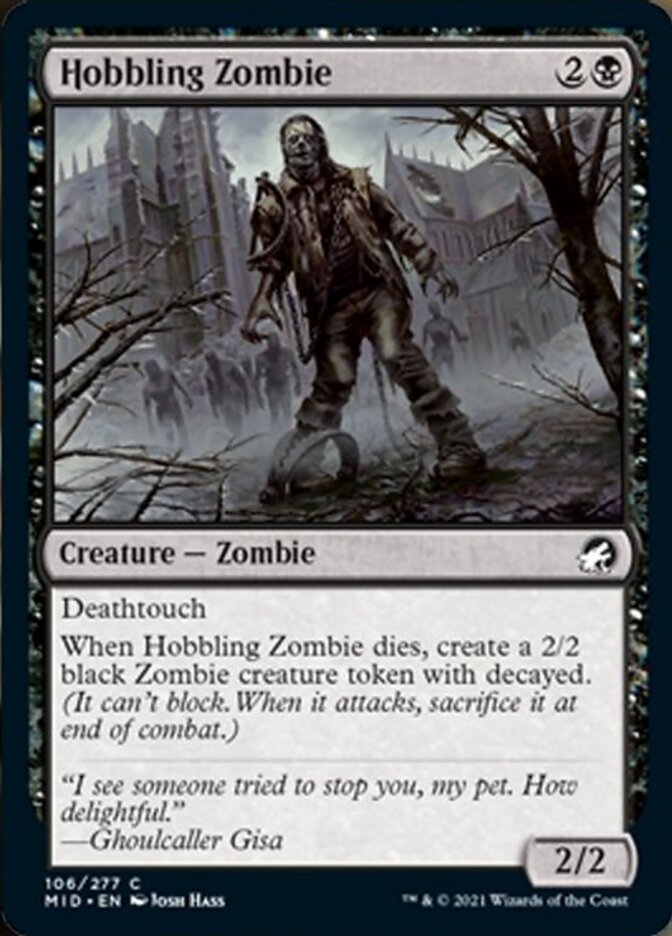 Hobbling Zombie (106) (MID)