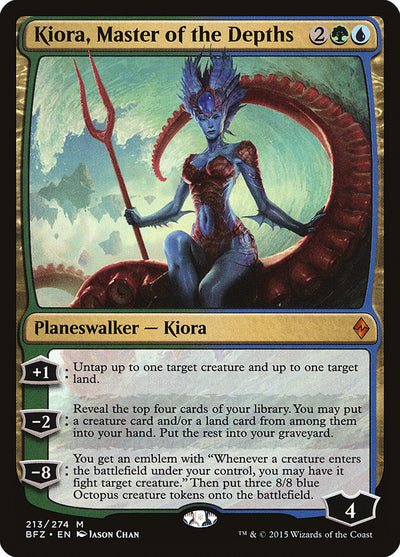 Kiora, Master of the Depths (213) (BFZ)
