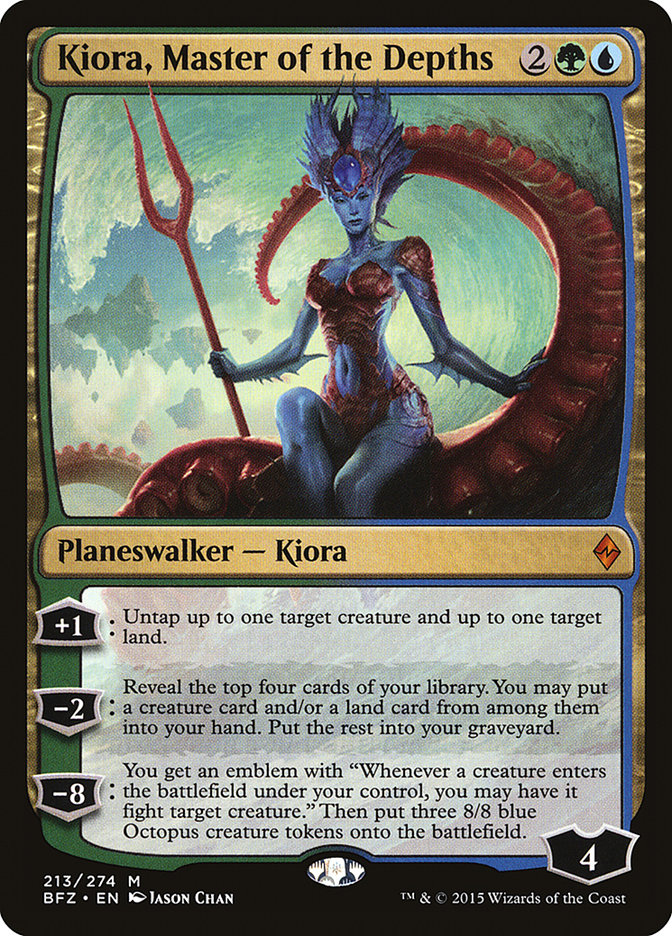Kiora, Master of the Depths (213) (BFZ)
