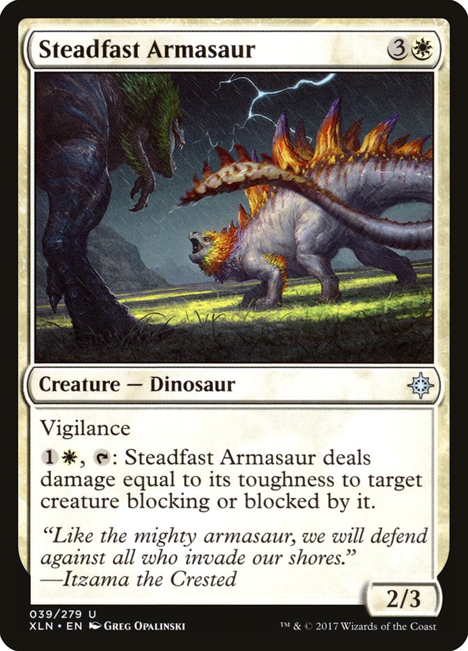 Steadfast Armasaur (39) (XLN)