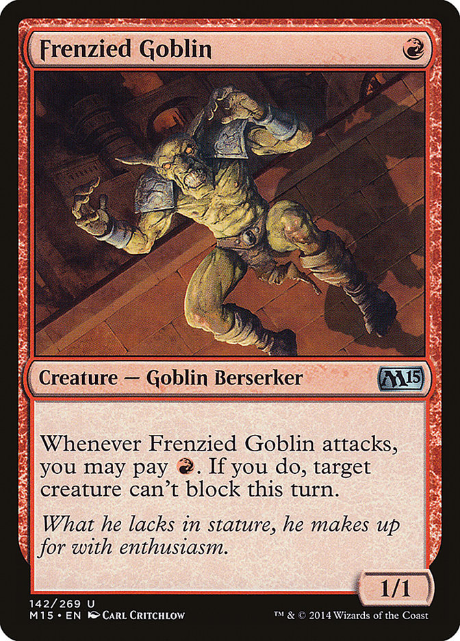 Frenzied Goblin (142) (M15)