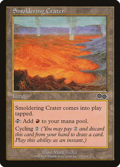 Smoldering Crater [Urza's Saga]
