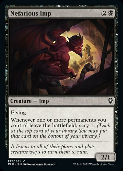 Nefarious Imp (137) (CLB)