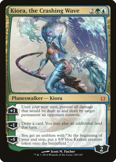 Kiora, the Crashing Wave (149) (BNG)