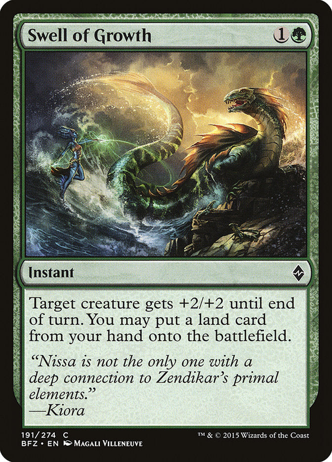 Swell of Growth (191) (BFZ)