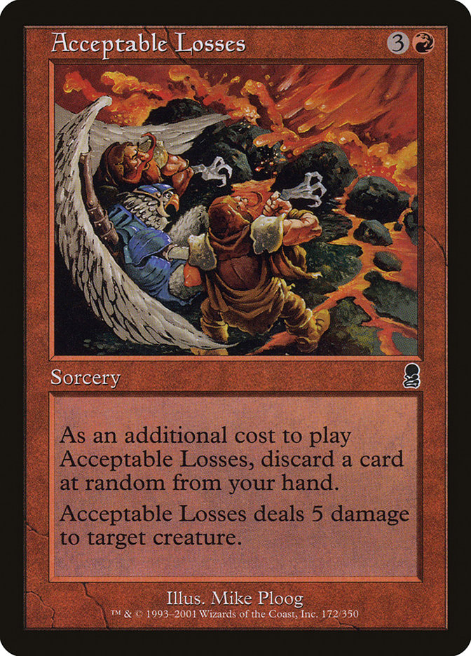 Acceptable Losses (172) (ODY)