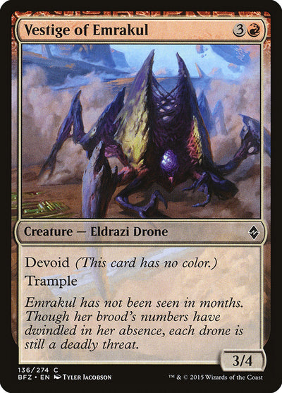 Vestige of Emrakul (136) (BFZ)