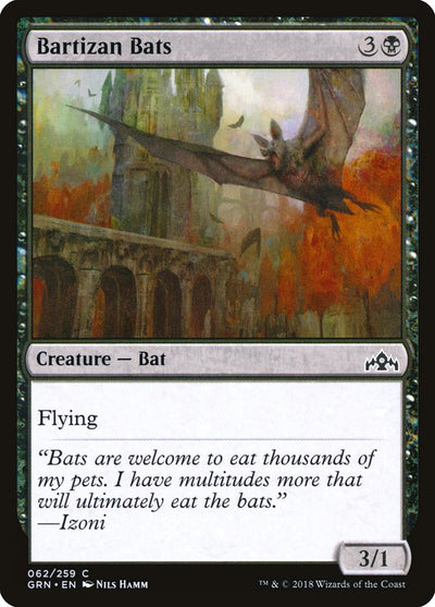 Bartizan Bats (62) (GRN)