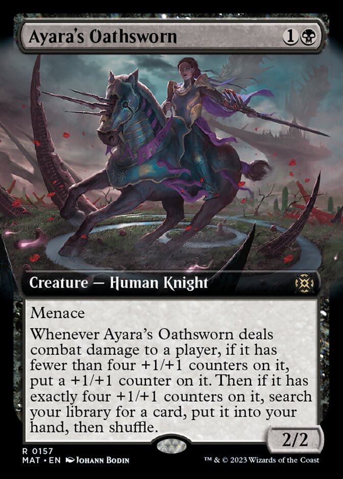 Ayara's Oathsworn (Extended Art) [March of the Machine: The Aftermath]