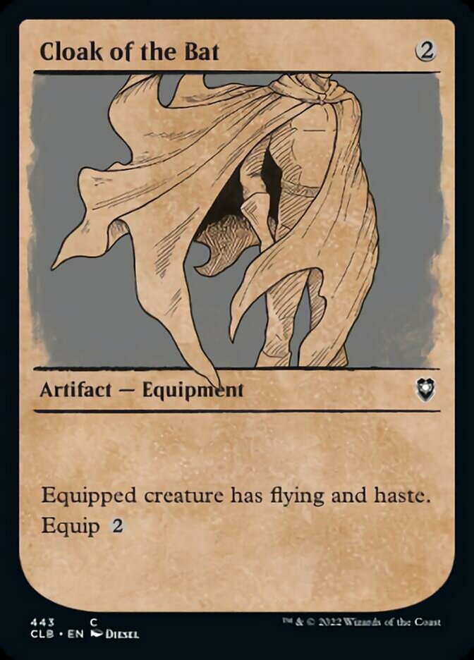 Cloak of the Bat (Showcase) (443) (CLB)