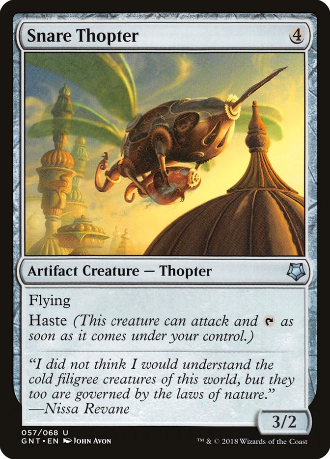Snare Thopter [Game Night 2018]