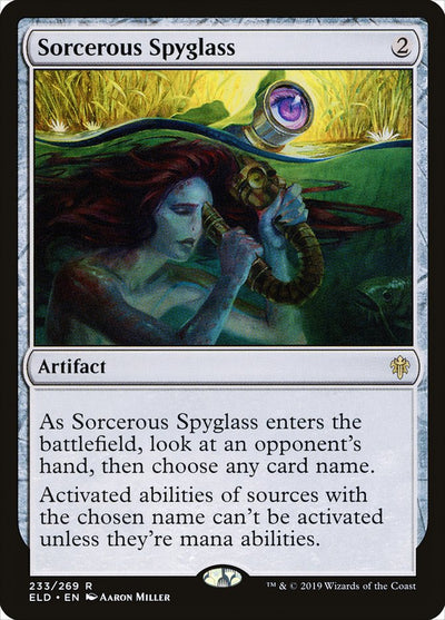 Sorcerous Spyglass (233) (ELD)