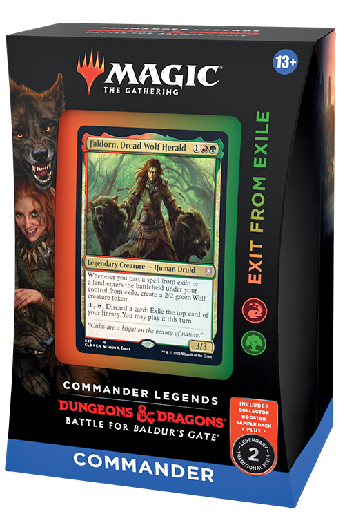 Baldur's Gate Commander Deck - Exit From Exile