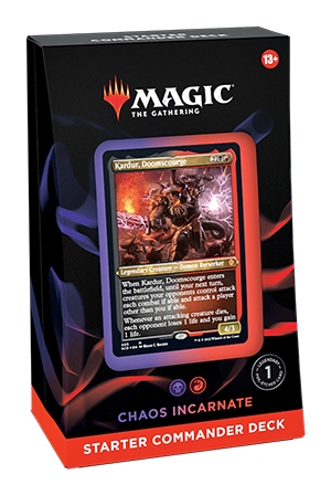 Magic the Gathering: Commander Starter Deck - Chaos Incarnate
