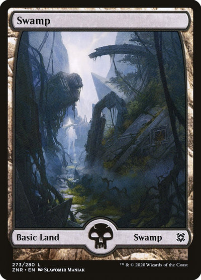 Swamp (273) - Full Art (273) (ZNR)