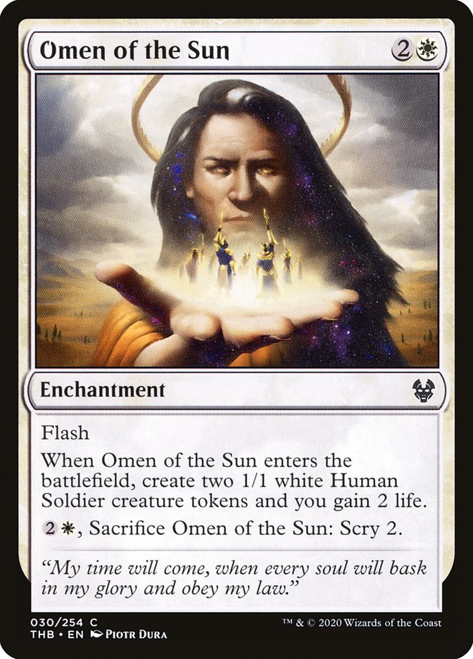 Omen of the Sun (30) (THB)