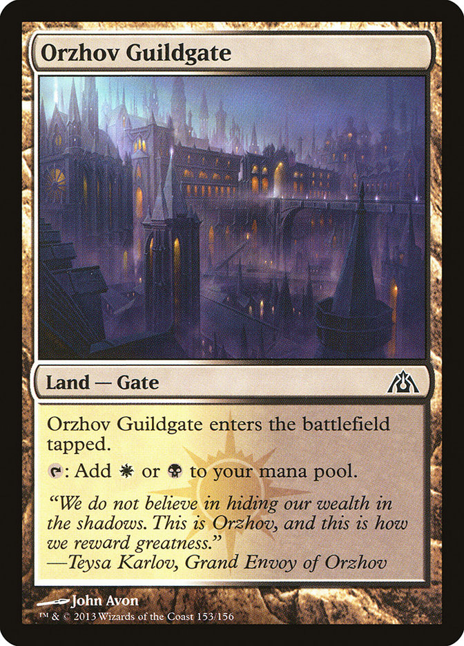 Orzhov Guildgate (153) (DGM)