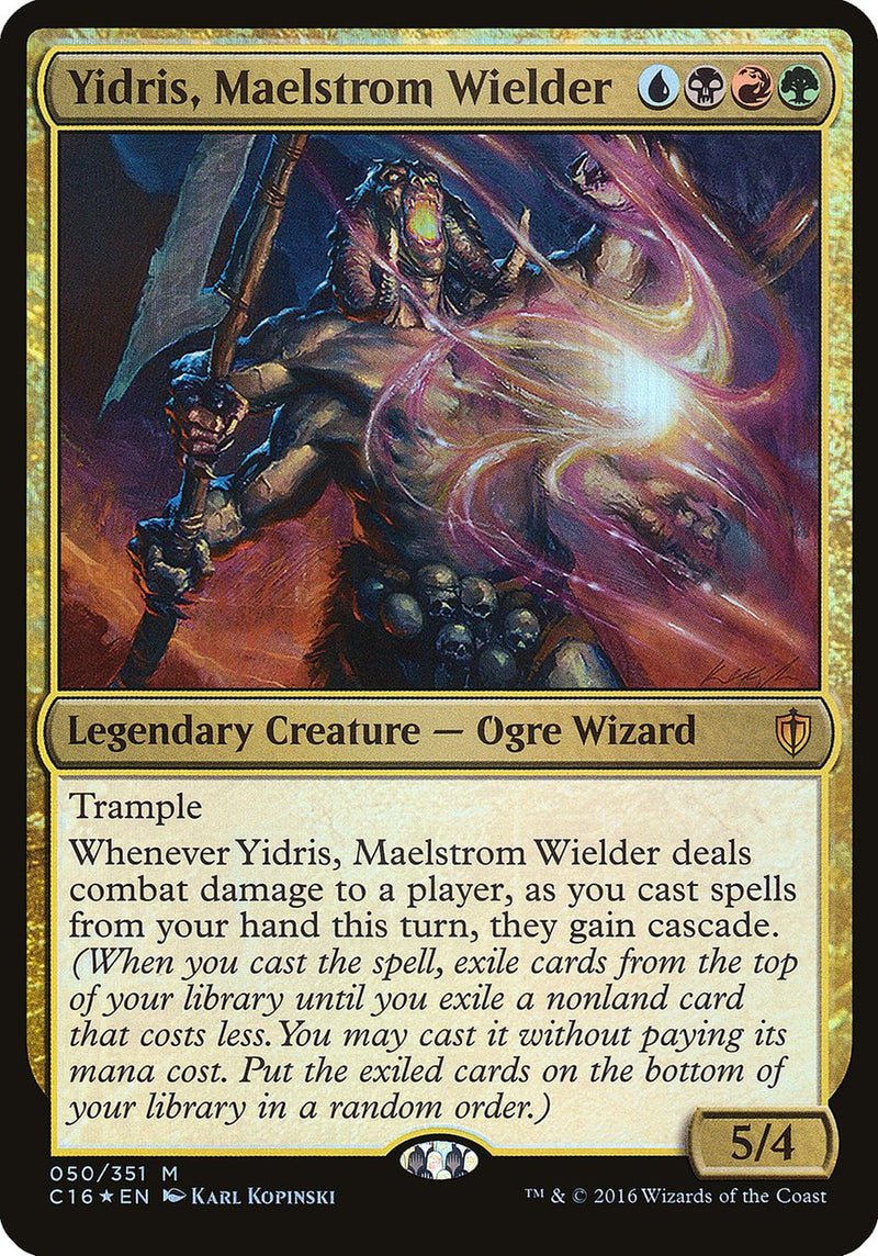 Yidris, Maelstrom Wielder (Oversized) [Commander 2016 Oversized]