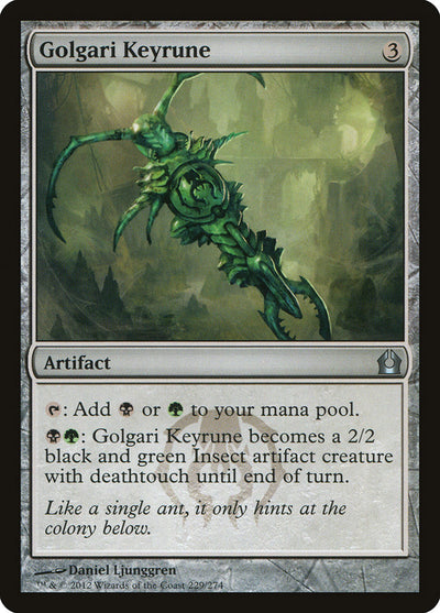 Golgari Keyrune (229) (RTR)