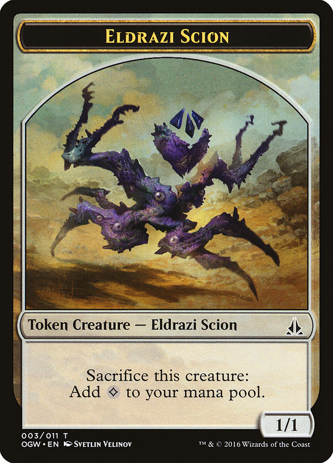 Eldrazi Scion Token (003) (3) (OGW)