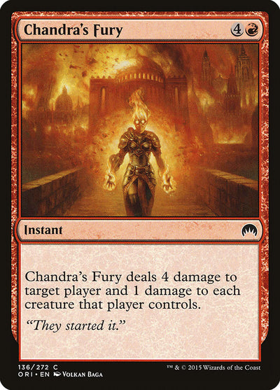 Chandra's Fury (136) (ORI)