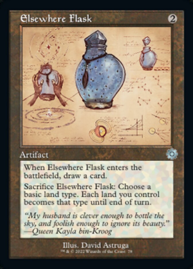 Elsewhere Flask (Schematic) (78) (BRR)