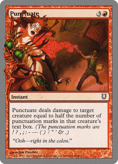 Punctuate (84) (UNH)