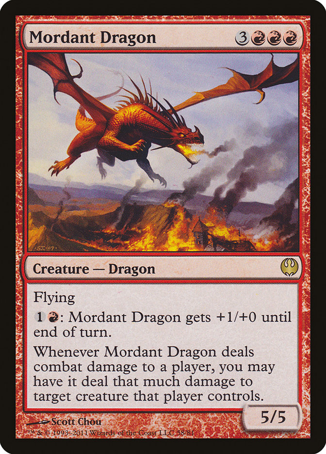 Mordant Dragon (58) (DDG)