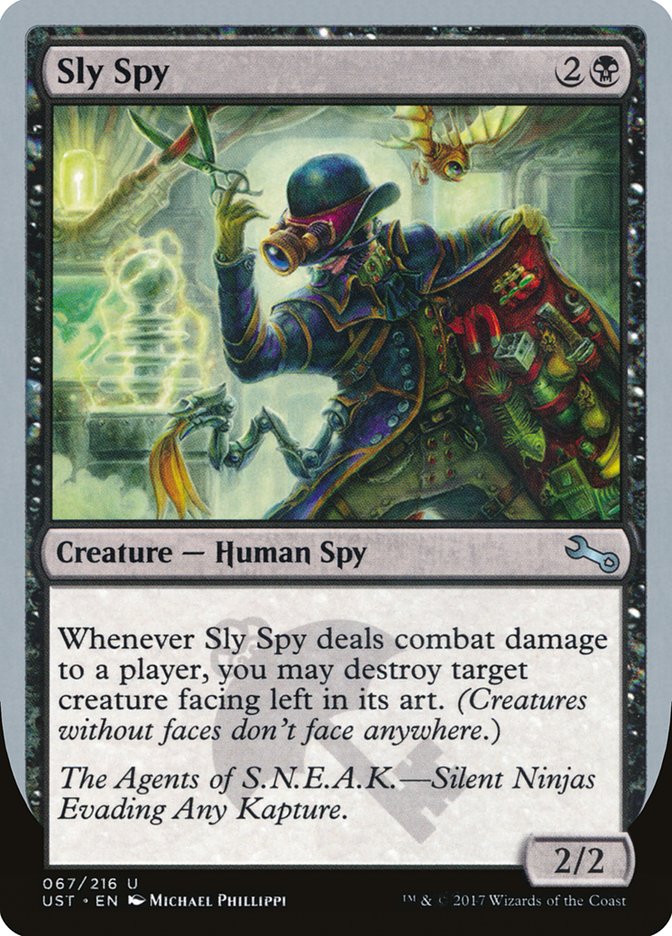 Sly Spy ("Silent Ninjas Evading Any Kapture") [Unstable]