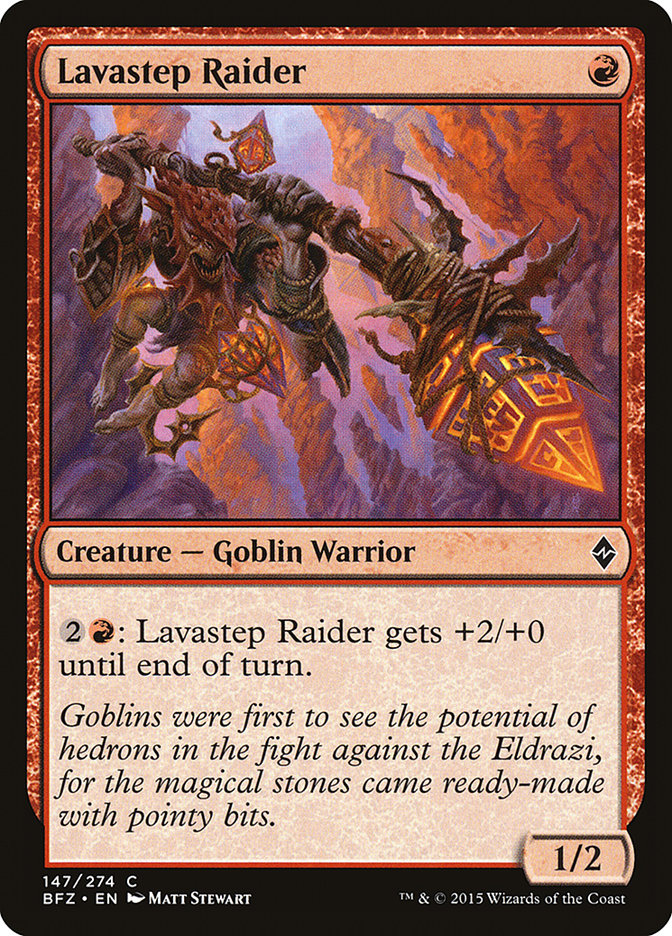 Lavastep Raider (147) (BFZ)