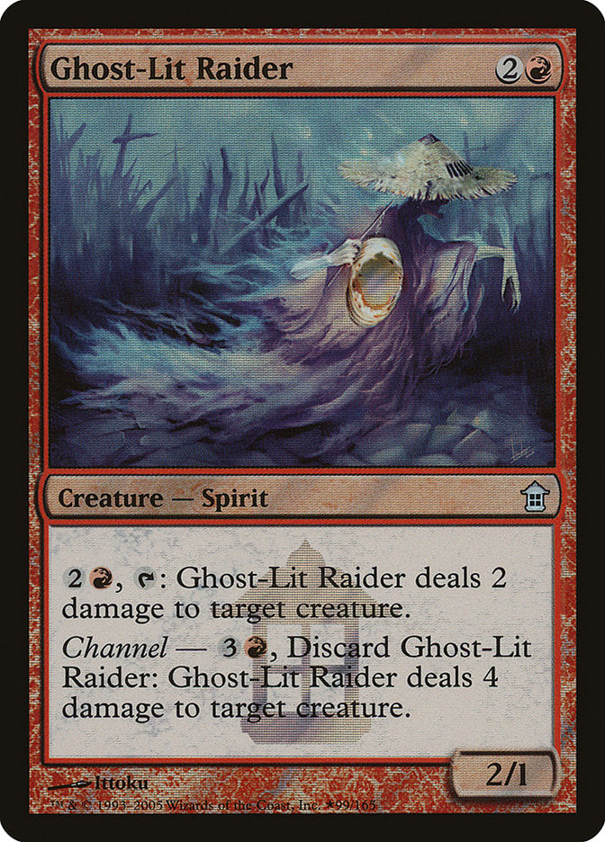 Ghost-Lit Raider [Saviors of Kamigawa Promos]