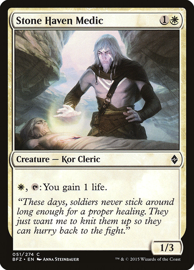 Stone Haven Medic (51) (BFZ)