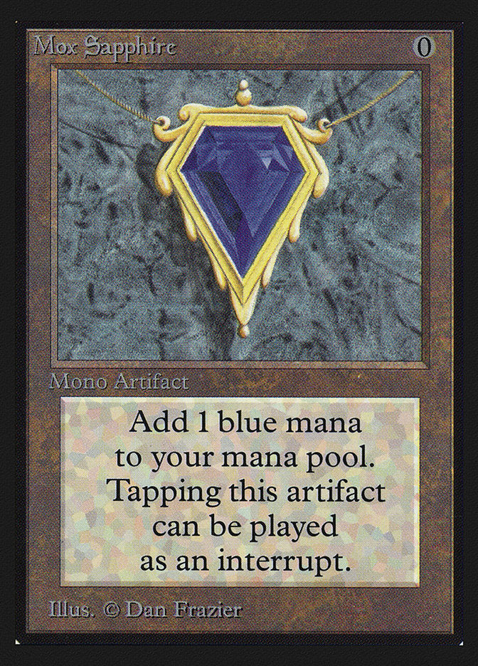 Mox Sapphire [International Collectors' Edition]