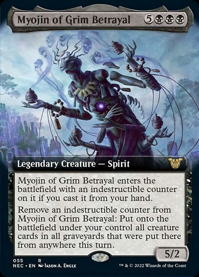 Myojin of Grim Betrayal (Extended Art) (55) (NEC)