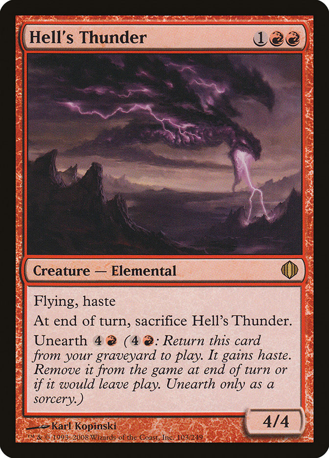 Hell's Thunder (103) (ALA)