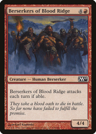 Berserkers of Blood Ridge (126) (M10)