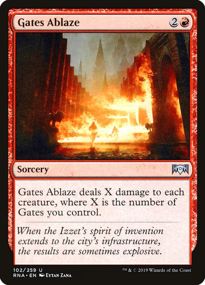 Gates Ablaze (102) (RNA)