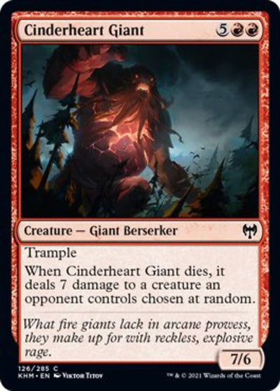 Cinderheart Giant (126) (KHM)