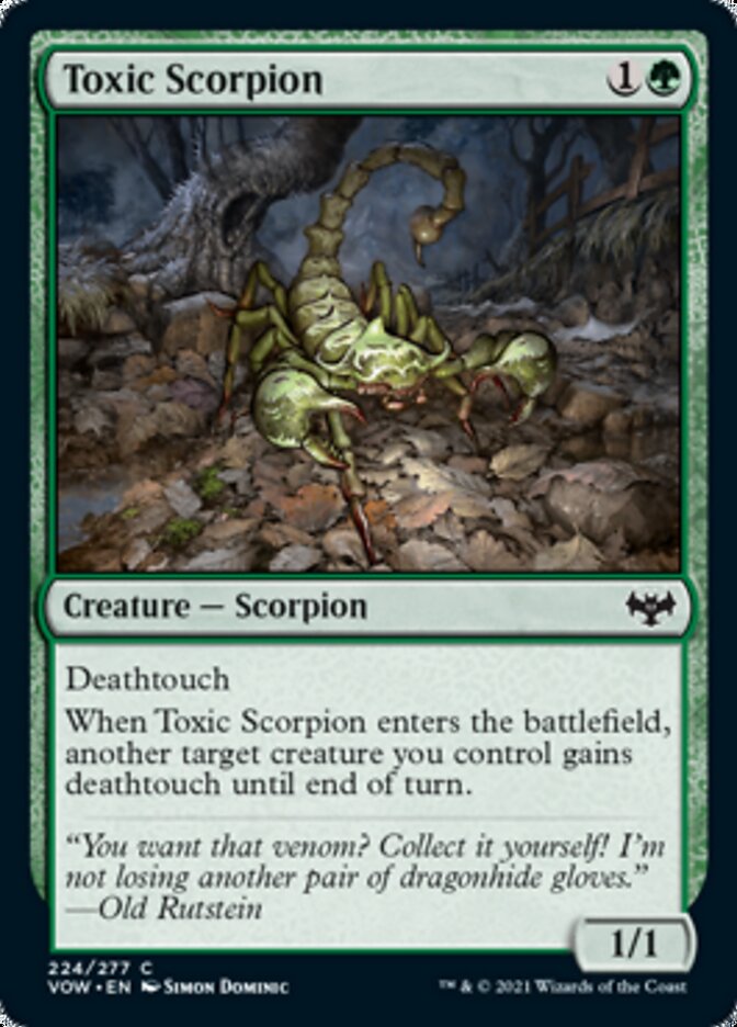 Toxic Scorpion (224) (VOW)