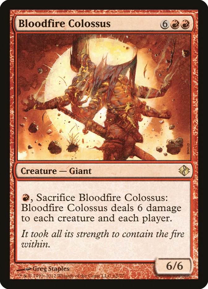 Bloodfire Colossus (62) (DDI)