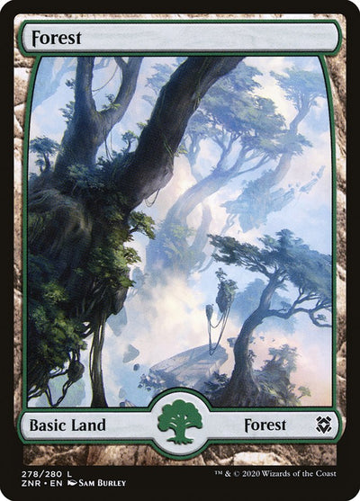 Forest (278) - Full Art (278) (ZNR)