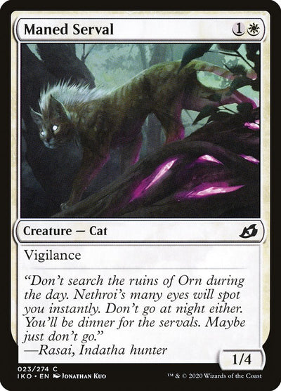 Maned Serval (23) (IKO)