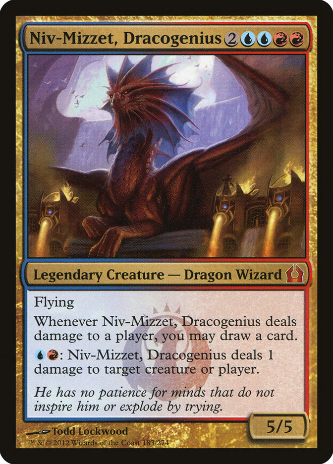 Niv-Mizzet, Dracogenius (183) (RTR)