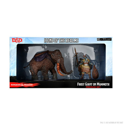 D&D Icons of the Realms: Frost Giant on Mammoth