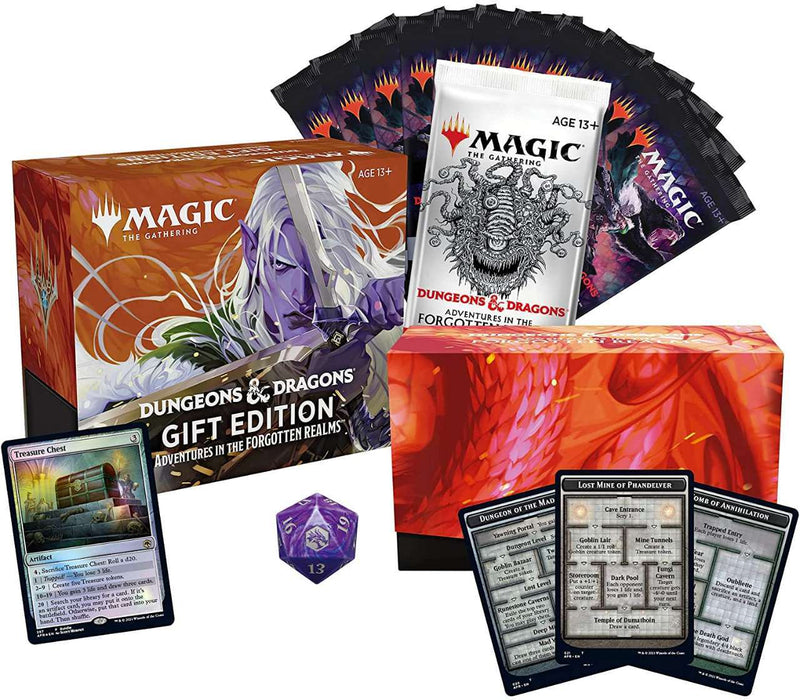 MTG - DUNGEONS & DRAGONS: ADVENTURES IN THE FORGOTTEN REALMS - ENGLISH GIFT BUNDLE