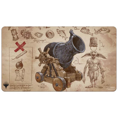 Brothers War Schematic - Goblin Charbelcher Playmat